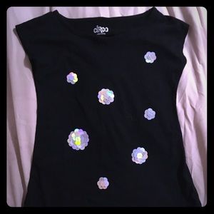 Simple Kid’s Black T-Shirt From Circo